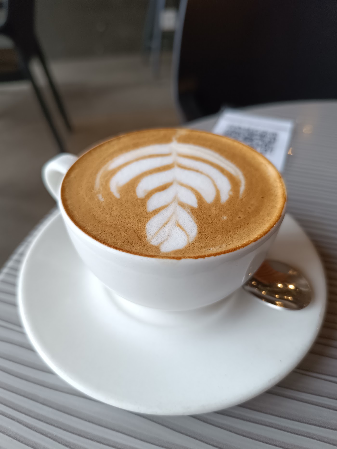 Latte art at Ground Control